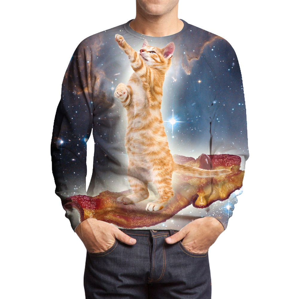 space cat sweater