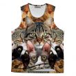 Big Cat Collage Tanktop