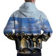 Emperor Penguins Hoodie Back