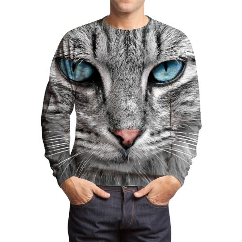 Grey Cat Sweatshirts