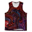 Man's Liquefied Color TankTop