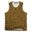 Man's Yellow Flower Tile TankTop