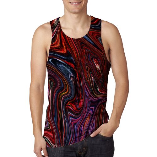 Man’s Liquefied Color tanktops New