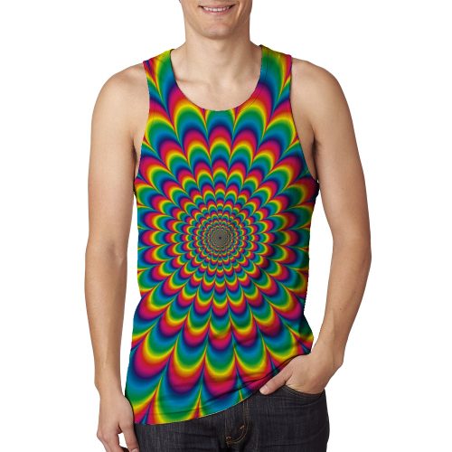 Man’s Psychedelic TankTop New