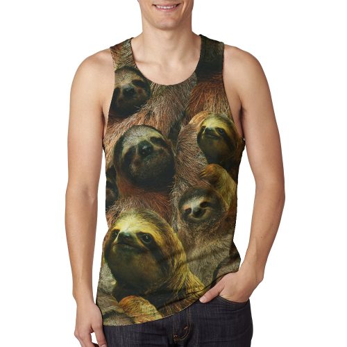 Sloth Invasion Tanktop-man新