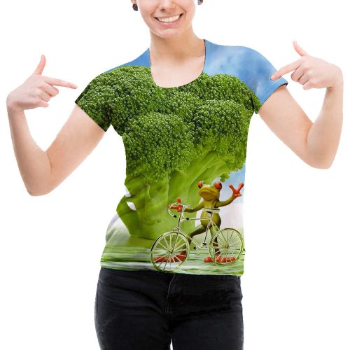 Woman Broccoli Tee New