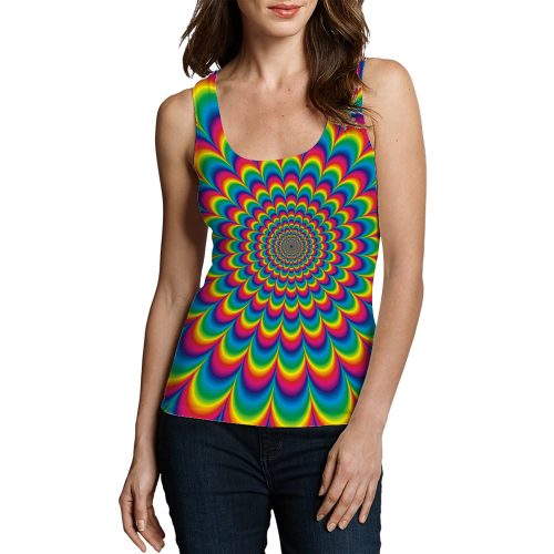 Woman  Psychedelic Tanktop New