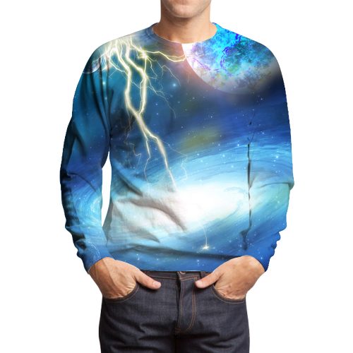 Galaxy Lightning Sweatshirts