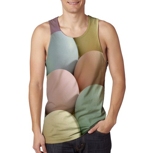 Man’s Colorful Egg Tanktop New