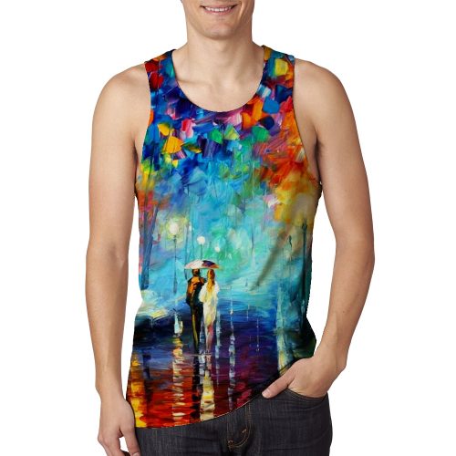 Man’s Painting Walk Tanktops New