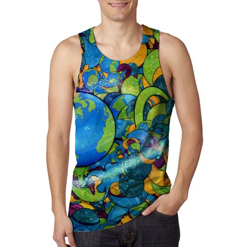 Man’s Planets Space Tanktop New