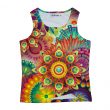 Woman Colorfull Abstract TankTop