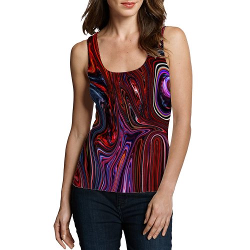 Woman Liquefied Color TankTop New