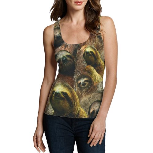 Woman Sloth Invasion Tanktop New