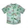 Flamingo Coconut Tree Baseball Shirts