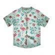 Flamingo Leaves Baseball Shirts