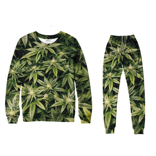 Kush Leaves Sweater Set