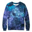 Blue Reticulum Sweater