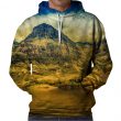 Mountains Hoodie Front