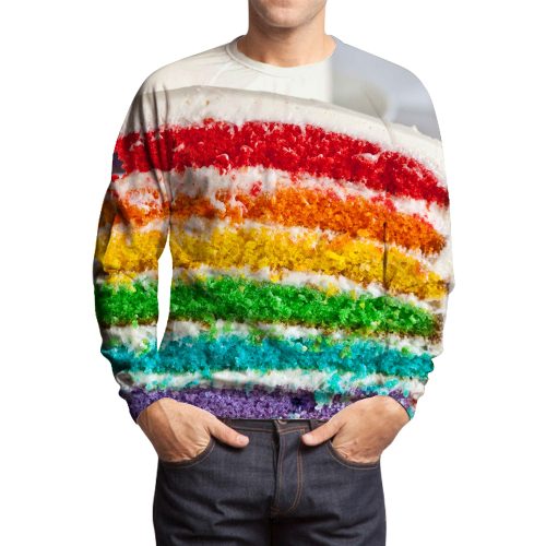 Rainbow Cake Sweatshirts