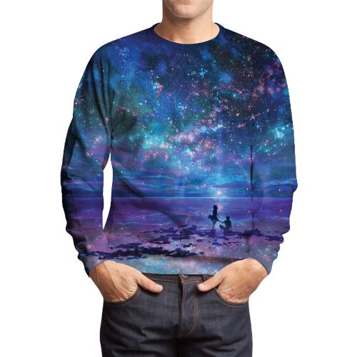 Starry Night Sky Sweatshirts