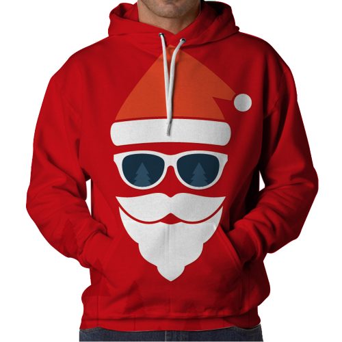 The Santa Claus Red Hoodie Front
