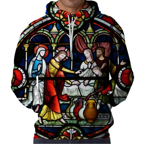 Christian Painting Hoodie Front