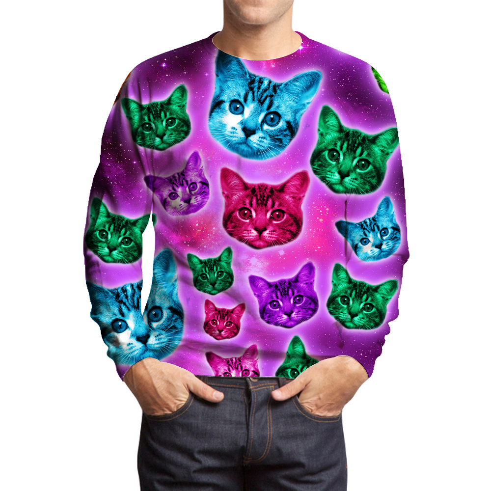 Color Cats Sweatshirts | Online Custom — Design your sweater,hoodie ...