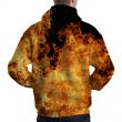 Fire Warm Hoodie Back