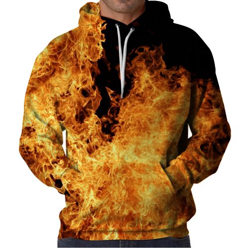 Fire Warm Hoodie Front