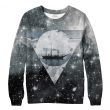 Ghost Space Ship Sweater