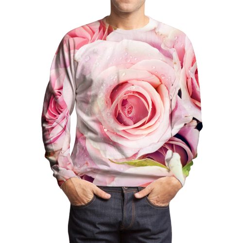 Pink Rose 2 Sweatshirts